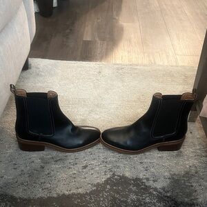 Never Worn! Joie Black Leather Ankle Booties
